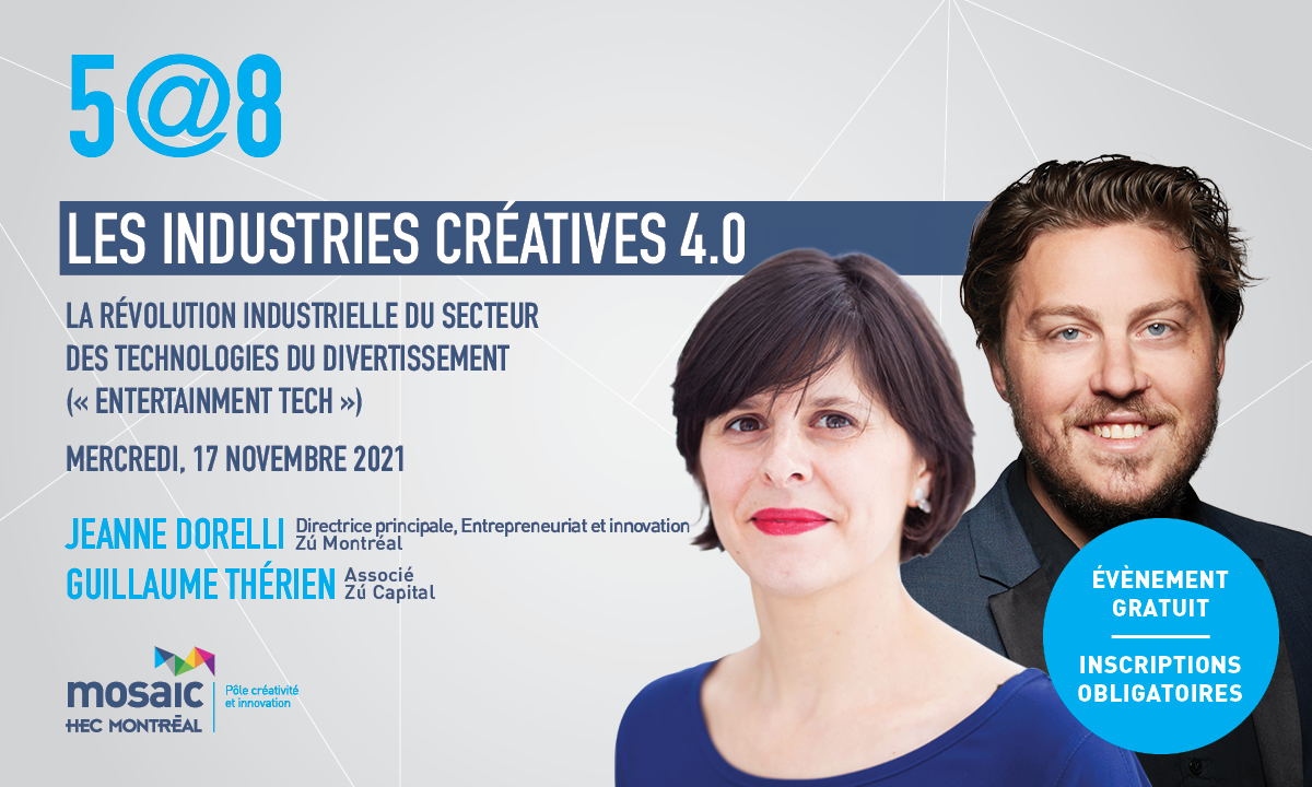 5@8 - Les industries créatives 4.0
